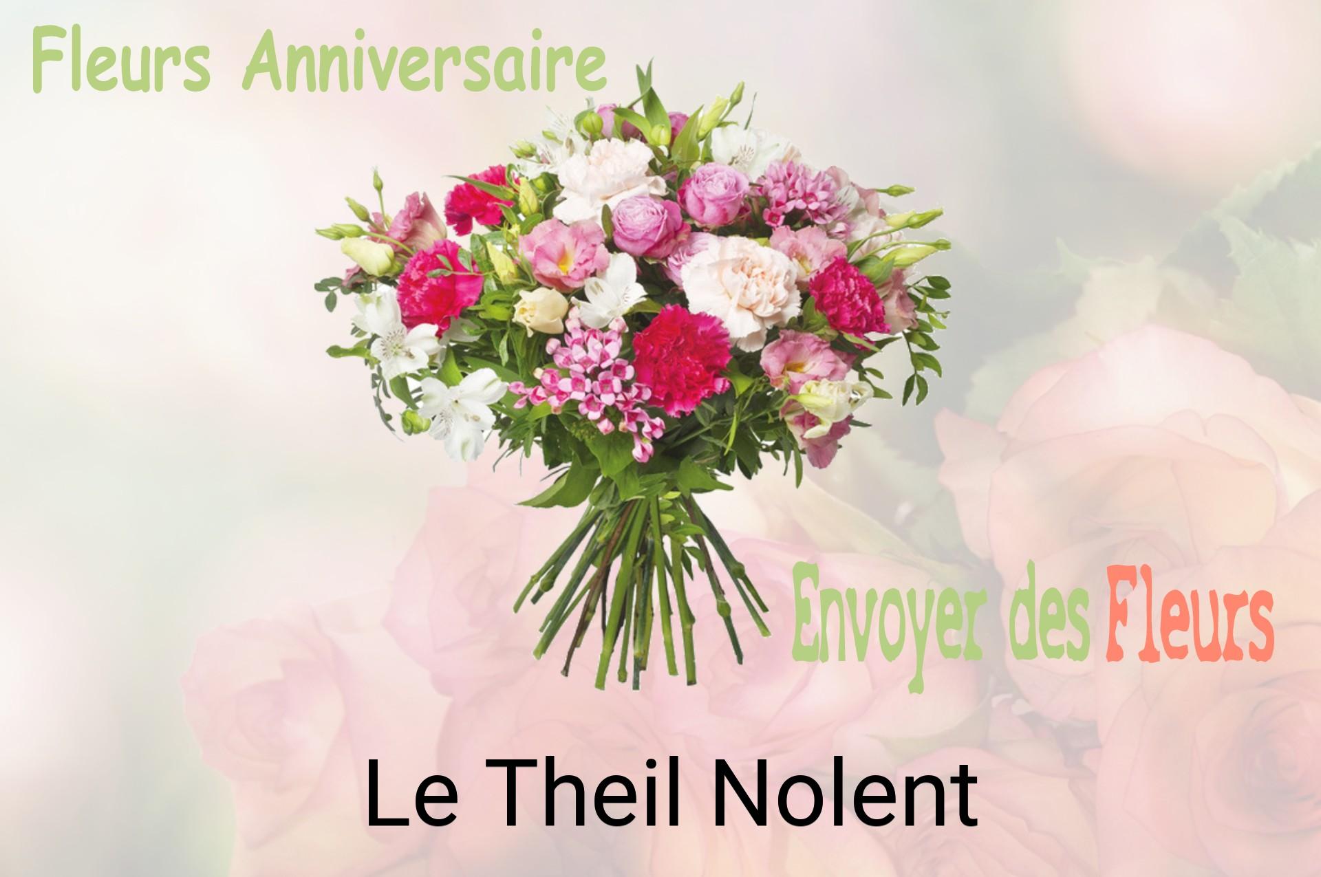 Bouquet de fleurs d’anniversaire livré à Le Theil-Nolent