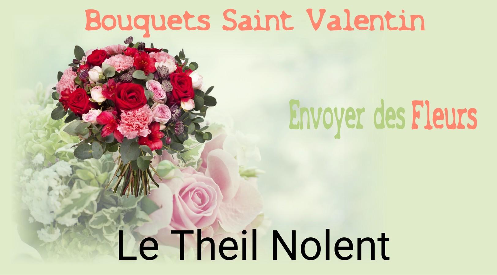 Roses de Saint-Valentin livrées à Le Theil-Nolent
